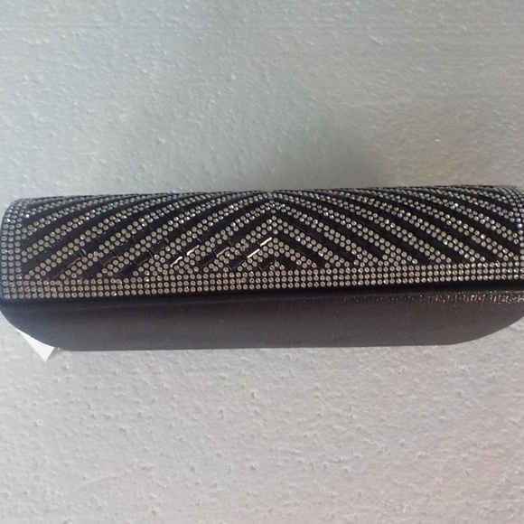 Black/Rhinestone Evening Bag - Picture 7 of 7